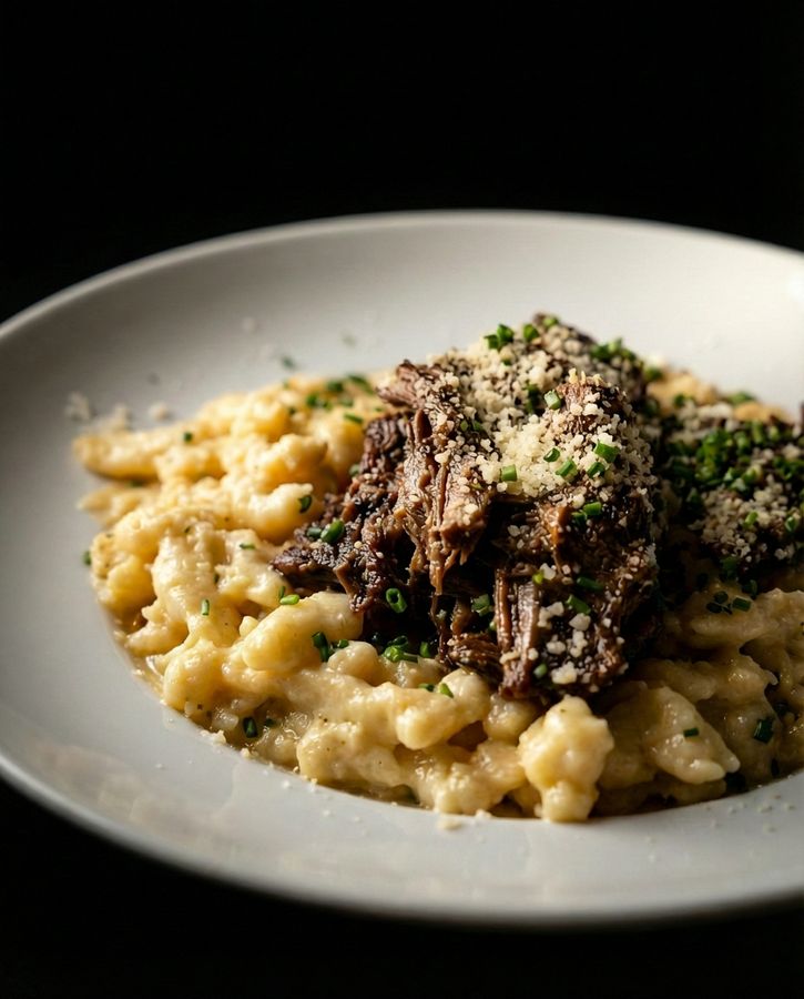 Short rib mac