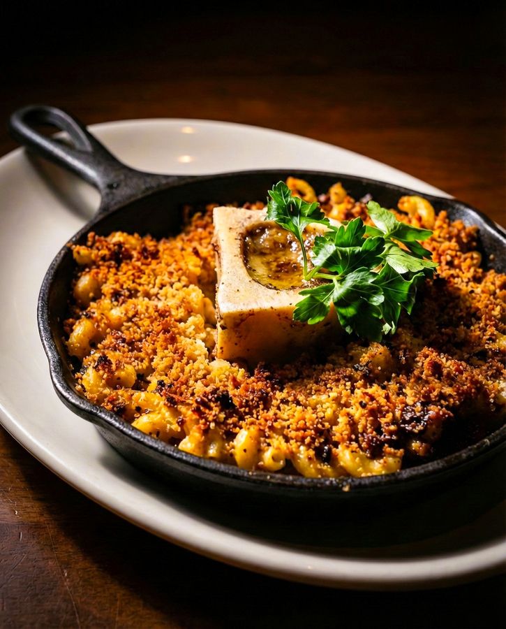 American Chop Suey, cast iron