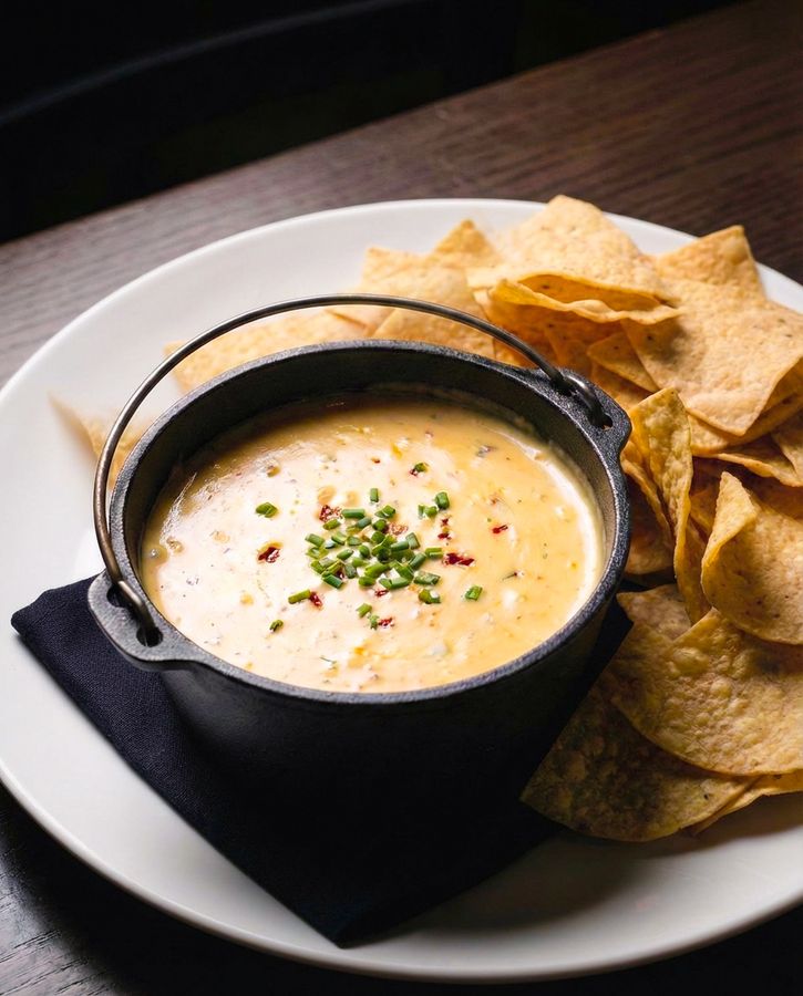 Rudy's Queso Cauldron