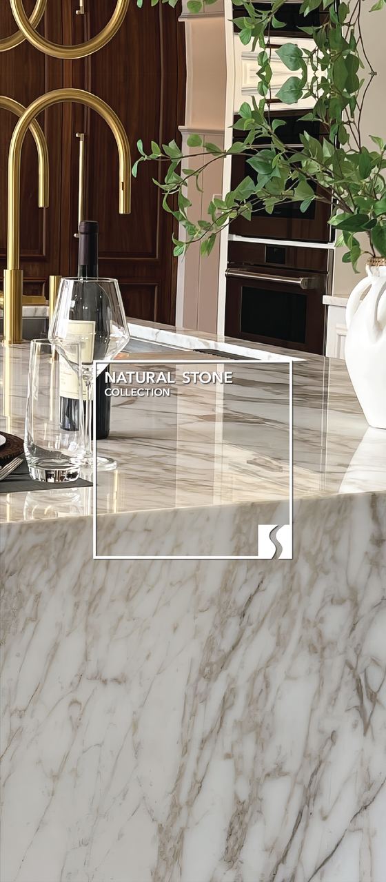 Natural stone panel print