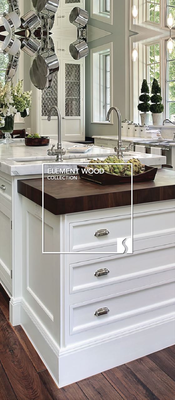 Element wood panel print