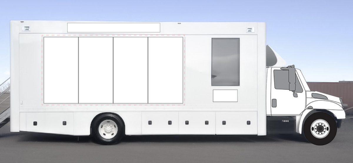 The traced vector template of the driver side